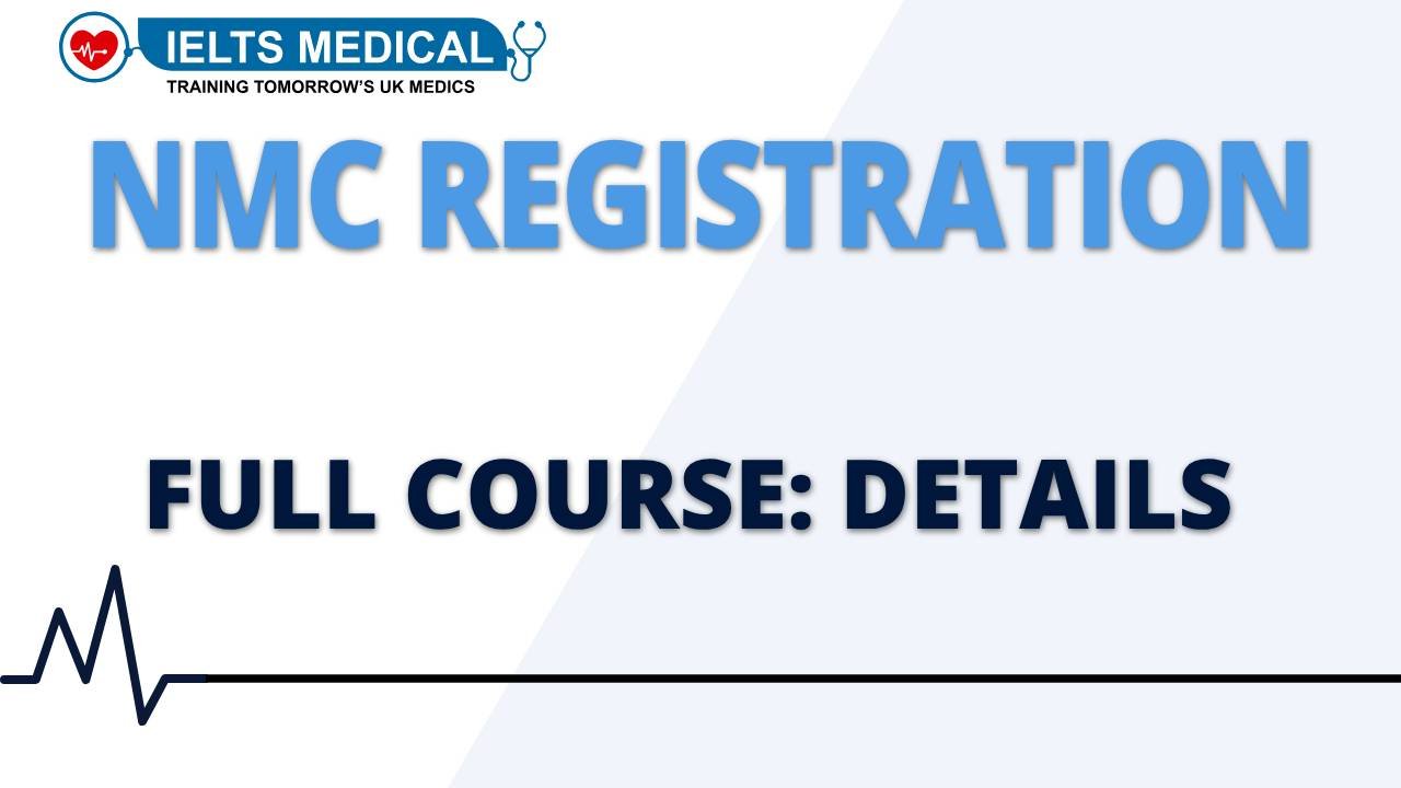 NMC Full Registration Course 